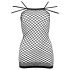 NO:XQSE - Fishnet Sex Mini Dress - Black (S-L)