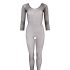 NO:XQSE - Net catsuit - zwart (S-L)