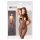 Bodystocking Erotico Aperto al Seno e all'Inguine - Nero (S-L)