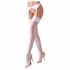 Cottelli - Lace Stockings (White)  - 4/XL