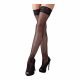 Cottelli - Lace Fishnet Thigh-Highs (Black)