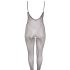 NO:XQSE - Open Mesh Bodysuit (Black)  - XL/XXL