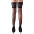 Cottelli - Wide Lace Thigh Highs