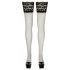 Cottelli - Wide Lace Thigh Highs  - 3/M