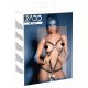 ZADO - Leather Chain Harness Bodysuit - Black (S-L)