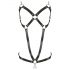 ZADO - Leather Chain Harness Bodysuit - Black (S-L)