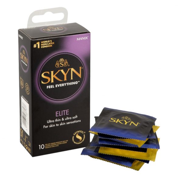 Manix SKYN Elite - Ultra Thin Latex-Free Condoms (10 Pack)