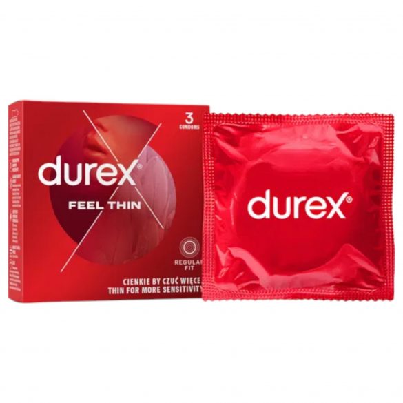 Durex Feel Thin - natuurlijke beleving condoom (3 stuks)