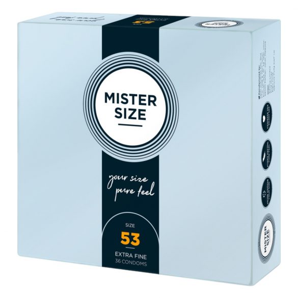 Mister Size Thin Condoms - 53mm (36 Pack)