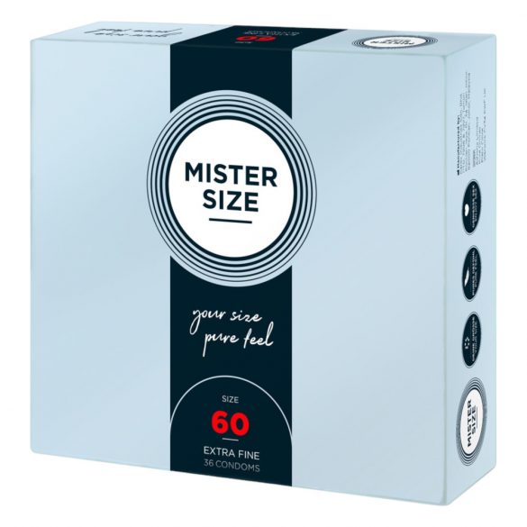 Mister Size dünnes Kondom - 60mm (36 Stück)