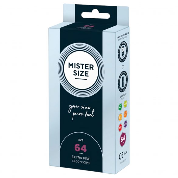 Mister Size Thin Condoms - 64mm (10 Pack)