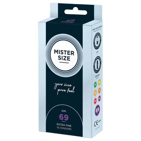 Mister Size Slim Condoms - 69mm (10 Pack)