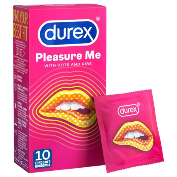 Durex Pleasure Me - Ribbed & Dotted Condoms (10pcs)