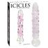 Icicles No. 7 - beaded glass dildo