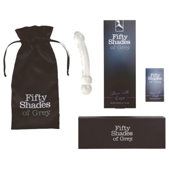 The Fifty Shades of Grey - Drive Me Crazy Glass Dildo