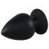 Black Velvet Anal Plug - Extra Large