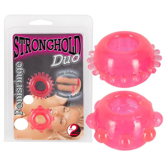 You2Toys - Gel prsten za penis duo - roza