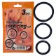 You2Toys - Silicone Cock Ring Trio - Black