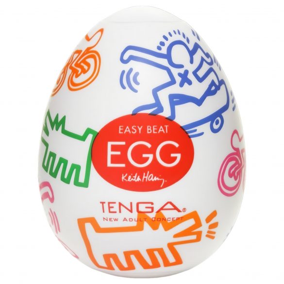 Keith Haring Street Masturbation Egg by TENGA (1 pc)