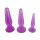 You2Toys - Anal training dildo set - 3pcs (purple)