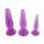 You2Toys - Anal Training Plug Set - 3 pcs (purple)