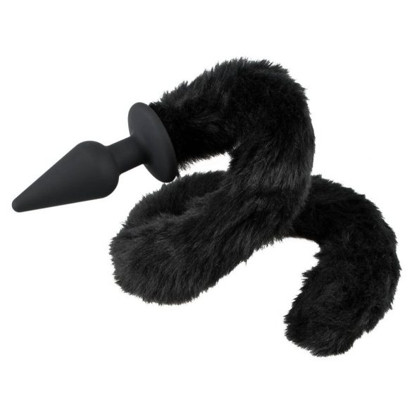 Black Cat Tail Anal Plug