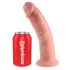 King Cock 9 - levenbare realistische dildo (23cm) - huidskleurig