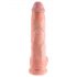 King Cock 10 Inch Large Dildo - Natural