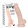 You2Toys Silicone Dildo M - silikónové dildo strednej veľkosti s prísavkou (telová farba)