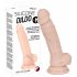 You2Toys - Silikon Dildo mit Saugnapf - mittel (Natur)