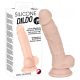 You2Toys Silicone Dildo M - silikónové dildo strednej veľkosti s prísavkou (telová farba)