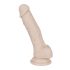 You2Toys Silicone Dildo M - silikónové dildo strednej veľkosti s prísavkou (telová farba)