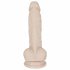 You2Toys Silicone Dildo M - silikónové dildo strednej veľkosti s prísavkou (telová farba)