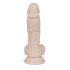 You2Toys Silicone Dildo M - silikónové dildo strednej veľkosti s prísavkou (telová farba)