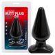 Doc Johnson Black Anal Plug - Classic, Large - (14.5cm)