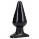 Doc Johnson Black Anal Plug - Classic, Large - (14.5cm)