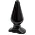 Doc Johnson Black Anal Plug - Classic, Large - (14.5cm)