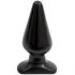 Doc Johnson Black Anal Plug - Classic, Large - (14.5cm)