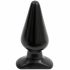 Tappo anale nero classico grande Doc Johnson - (14,5cm)