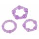 You2Toys - Be Hard! Penis Ring Set - Purple (3pcs)