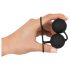 Black Velvet Kegel Balls Duo