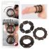 You2Toys - Diverse Penis Ring Set (3 pcs) - Smoke Color