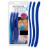 You2Toys - DILATOR - mėlynas silikoninis šlaplės plėtiklių rinkinys (3vnt)