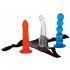 You2Toys - Opzetbaar dildo set! - kleurrijk