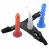 Set di Dildo con Imbracatura Regolabile - Multicolore