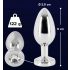 You2Toys - Sextreme - oceľový análny kolík (2,4cm)