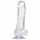 Crystal Clear Suction Cup Dildo