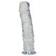 Dildo mediu transparent