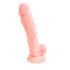 Dildo en silicone médical (18 cm) - Naturel