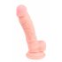 Medical Silicone Dildo - dildo z lekárskeho silikónu (18 cm) - telová farba